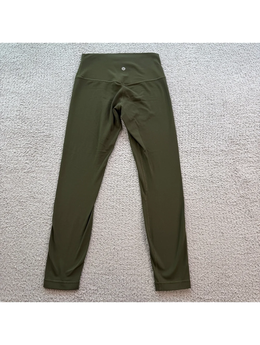 Lululemon Align High Rise Olive Green 25